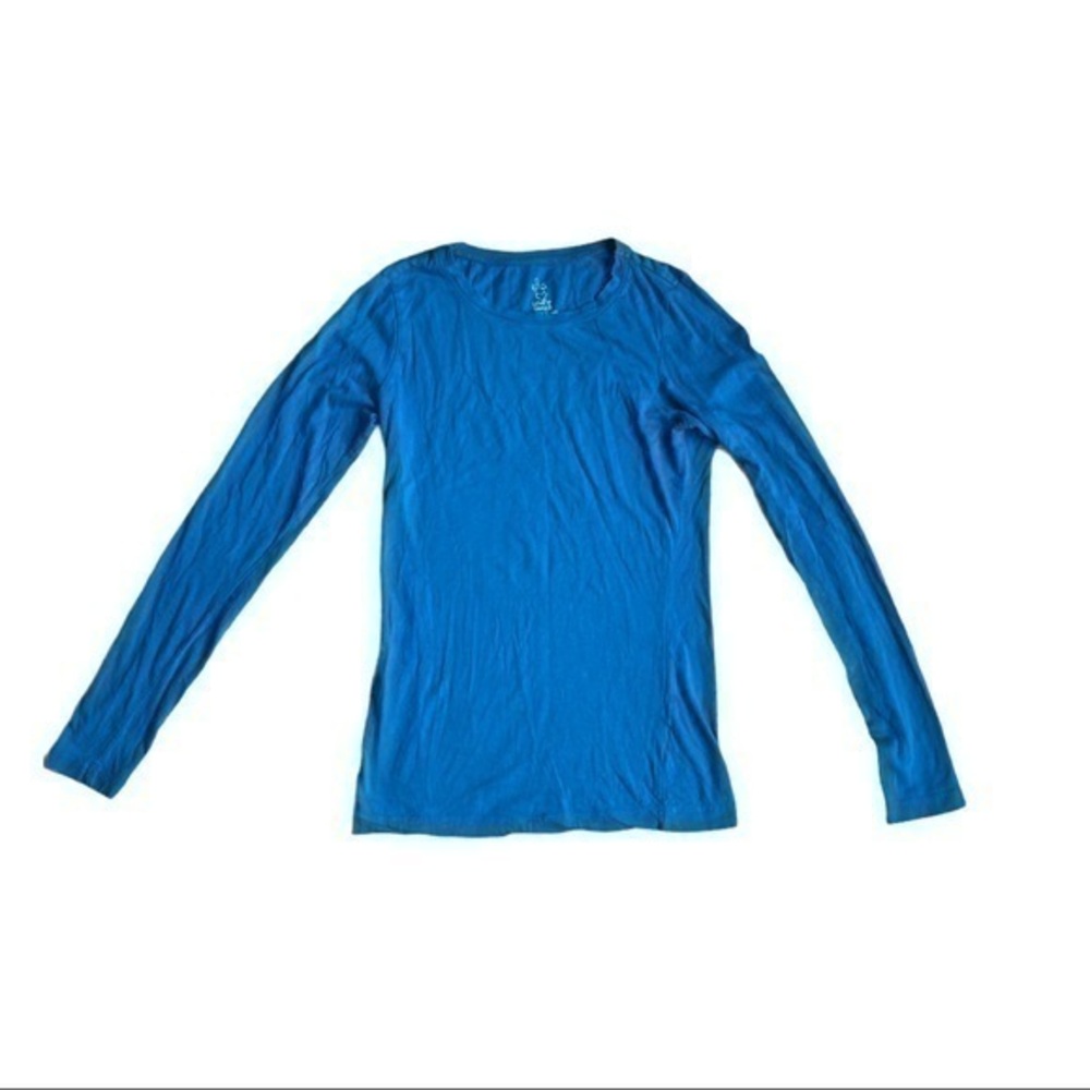Love on a hanger soft long sleeve blue shirt small